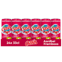 OASIS FRAISE FRAMBOISE 24X33CL