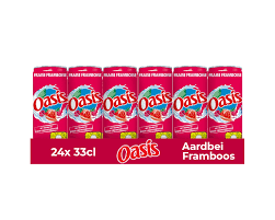 OASIS FRAISE FRAMBOISE 24X33CL