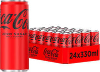 COCA COLA ZERO EU 24X33CL