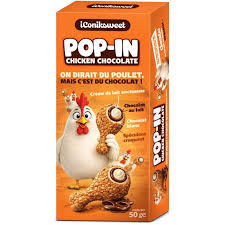 POP-IN - CHIKEN CHOCOLATE 50G
