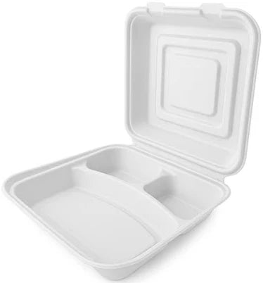 BOX ASSIETTE BLANC 3 COMPARTIMENT 200 PIECES
